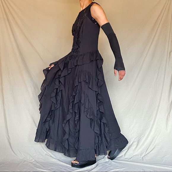 🚫SOLD🚫 The Goth Fairycore Gown 🧚‍♀️🥀 - Picture 3 of 7